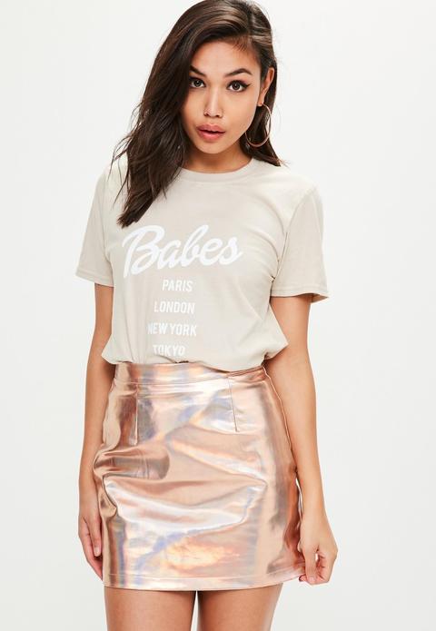 Camiseta Babes Ciudades En Nude