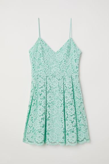 H & M - Abito In Pizzo - Verde