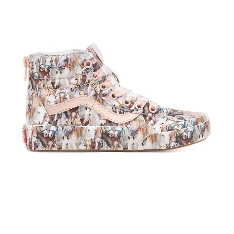 vans sk8 hi bambino blu