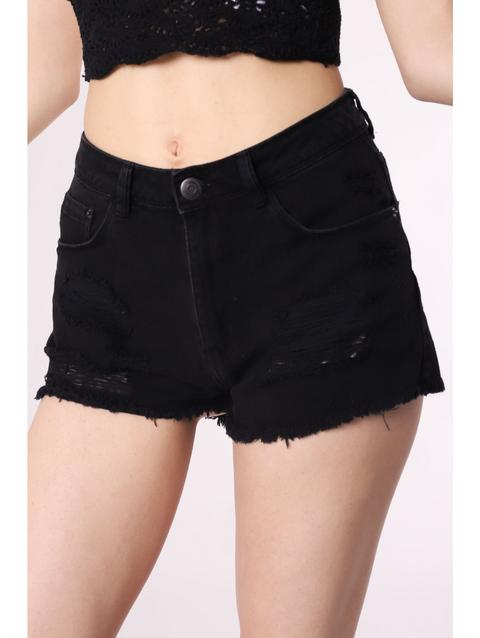 Shorts Denim Nero