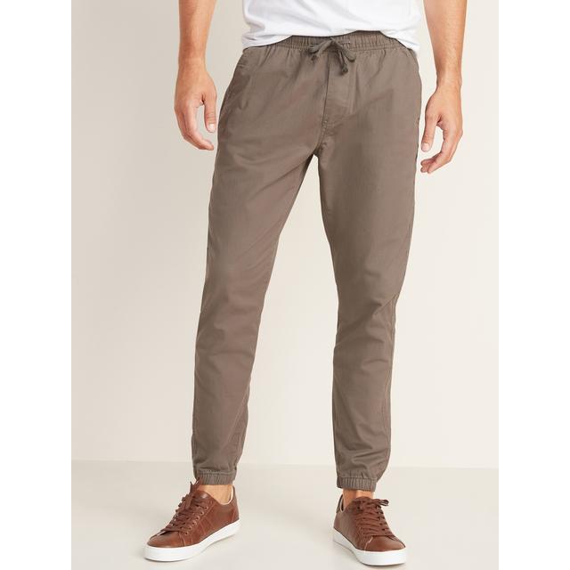 old navy men's twill joggers