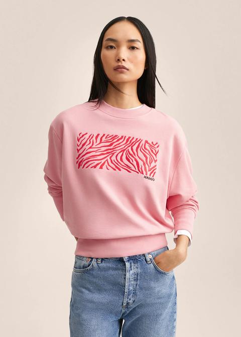 Sudadera Algodón Bordado