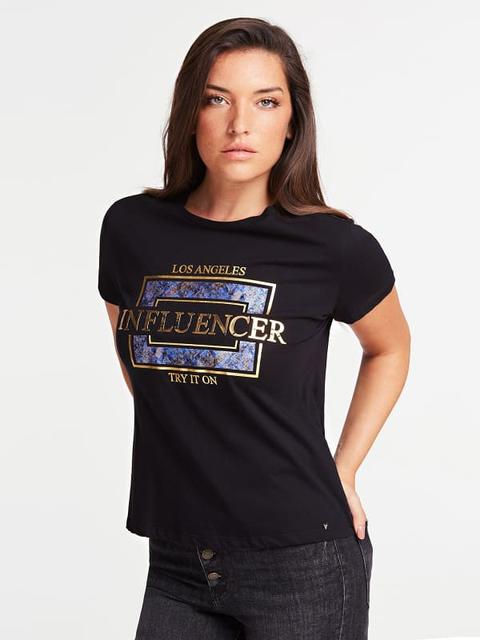 T-shirt Imprime Influencer