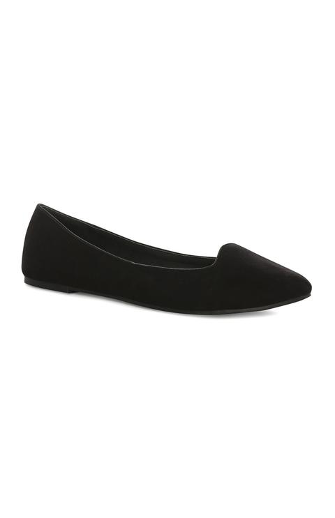 Black Slip On Pump