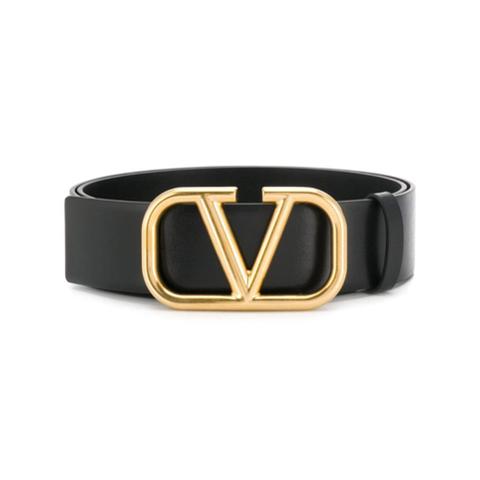 Valentino Ceinture Valentino Garavani Vlogo - Noir