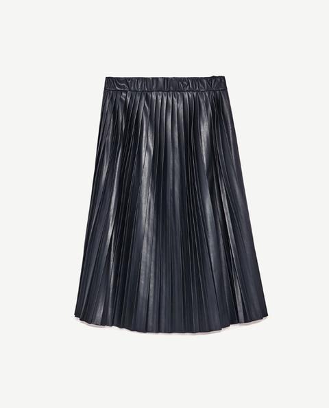 Falda Midi Plisada