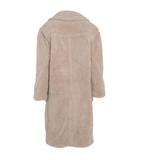 Urban Bliss Stone Teddy Long Coat New Look