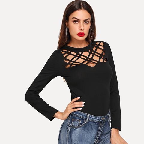 Blusa Dettaglio Perforato