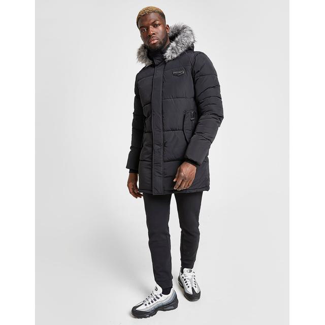 Snooze page Emphasis Supply & Demand Crater Parka Jacket - Black - Mens from Jd Sports on 21  Buttons