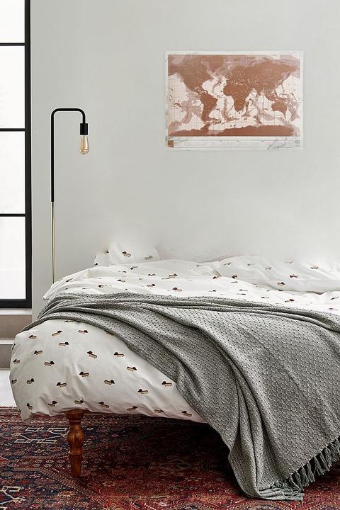Rose Gold Scratch Map From Urban Outfitters On 21 Buttons