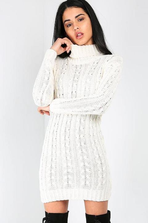 Ali Chunky Knit Jumper Dress
