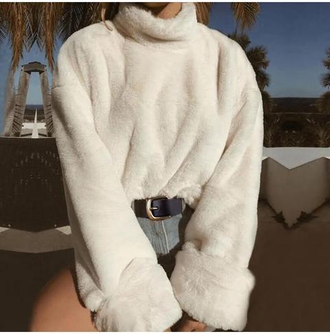 Maglione Winter Con Pellicciotto