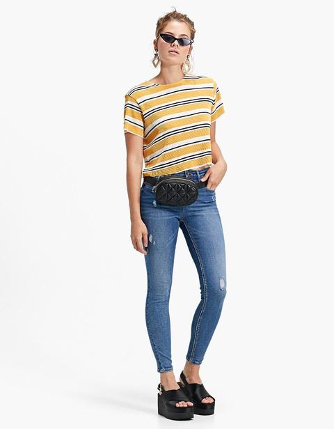 Denim Push Up Jeans Chiaro