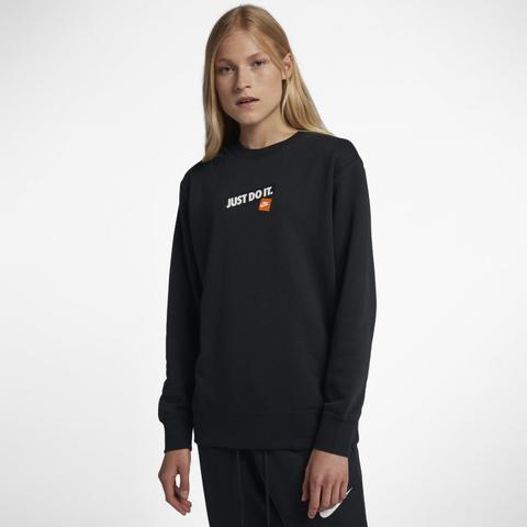 Nike Sportswear Sudadera Just Do It - Mujer - Negro