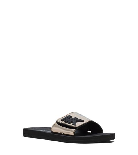 Logo Metallic Sandal