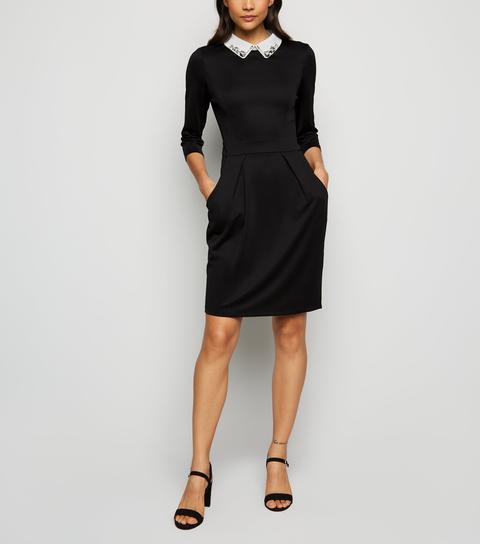 blue vanilla black tulip dress