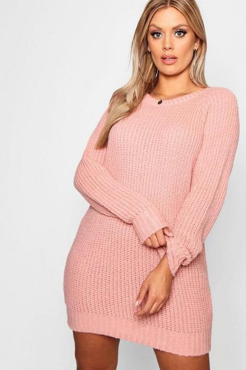 soft knit jumper dress