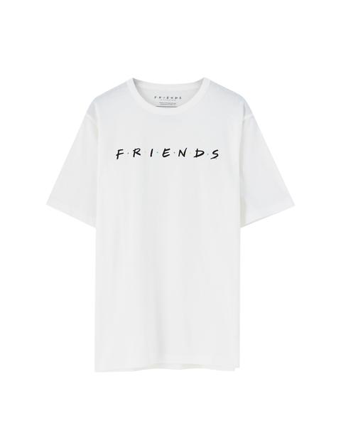 Camiseta Friends Logo Blanca