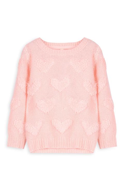 Jersey Rosa Con Corazones