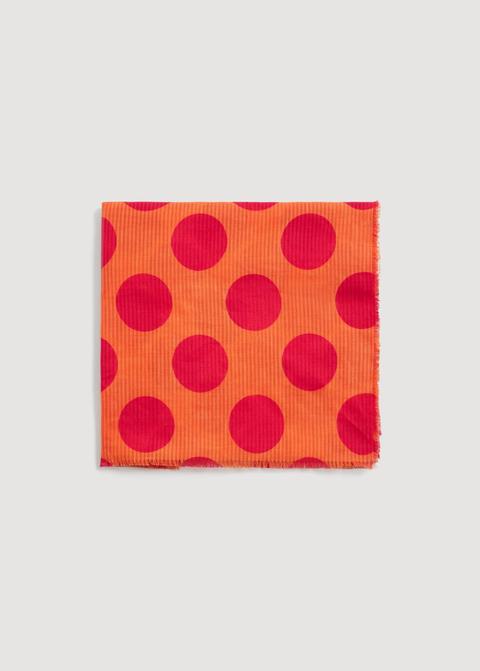 Fular Estampado Lunares