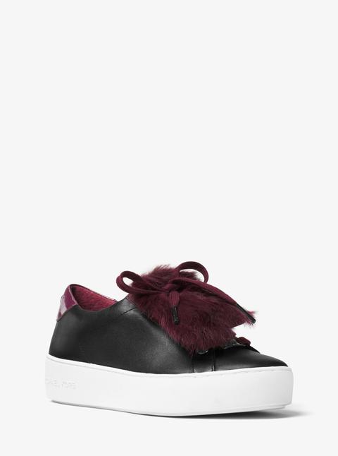 Sneaker Poppy In Pelle