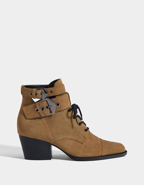 Botines Piel Hebillas