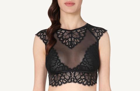 Bra Top Lace Transparence