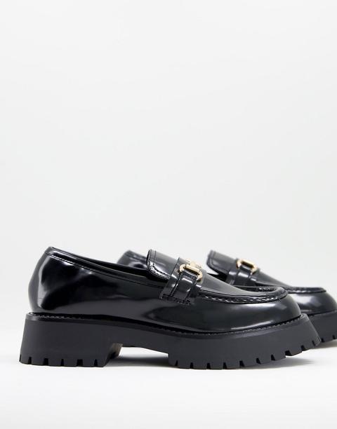 Asos Design Monster Chunky Loafers In Black