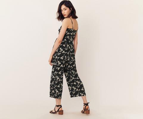 Oasis store daisy jumpsuit