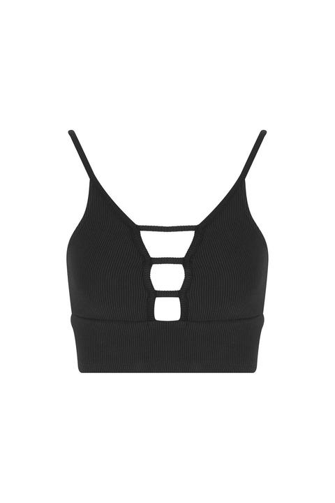 Strap Ribbed Bralet