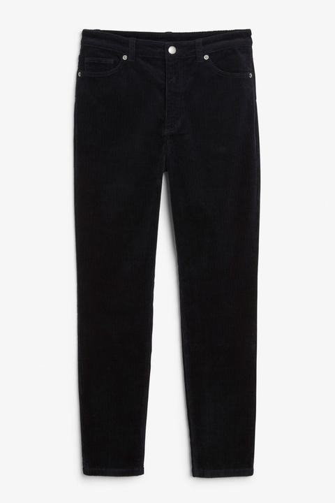 Corduroy Trousers - Blue