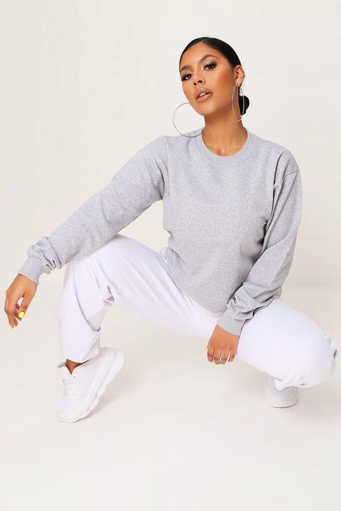 Grey Basic Sweat , Grey