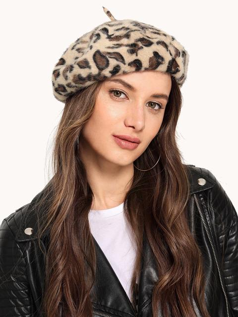 Cappellino Di Berretto Leopardo