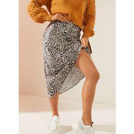 Rosey Hefner Skirt - Leopard Print