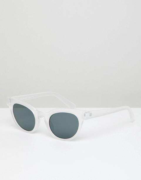 Aj Morgan - Lunettes De Soleil Rondes - Cristal Mat - Réinitialiser