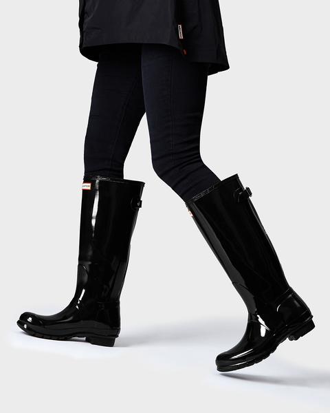 Women's Original Tall Adjustable Gloss Wellington Boots