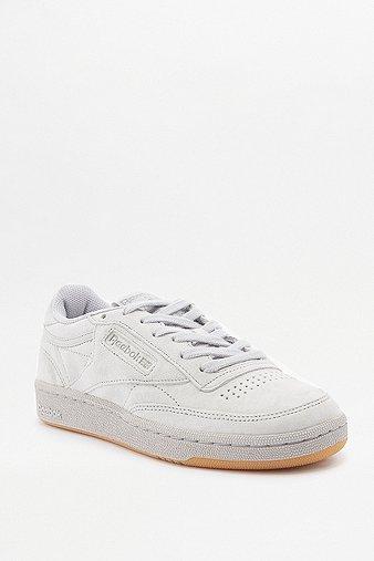 Reebok Club C85 Grey Suede Trainers - Womens Uk 6
