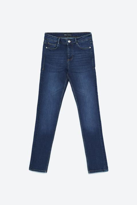 Jeans Mid Rise Skinny Compact Regular Length Essential