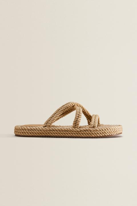 Braided Yarn Sandals