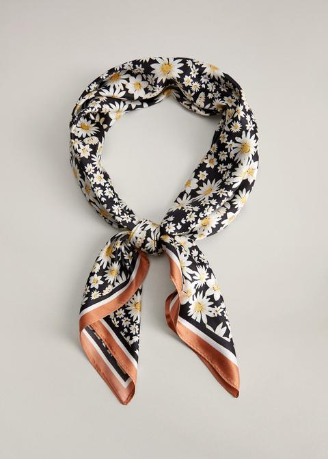 Pañuelo Estampado Flores