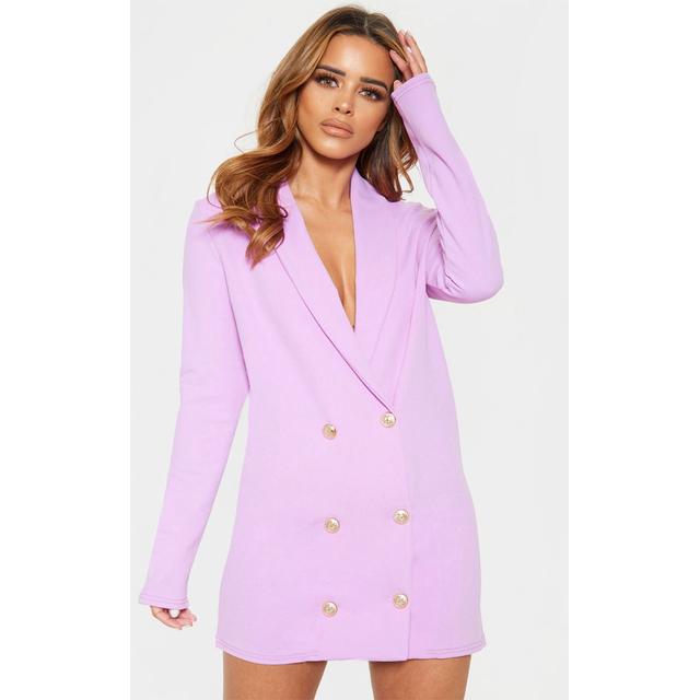 blazer dress purple