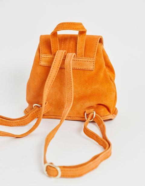 suede mini backpack