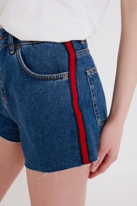 Shorts Con Banda Laterale