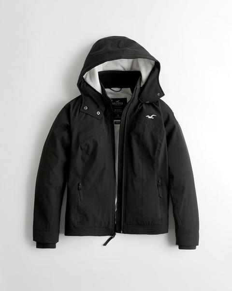 Hollister Chaqueta Con Forro De Polar