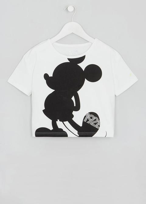 Girls Souluxe Disney Mickey Mouse Sports T-shirt (9-13yrs)