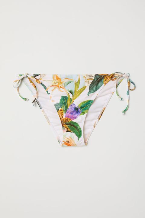 Braga De Bikini Scrunch - Blanco