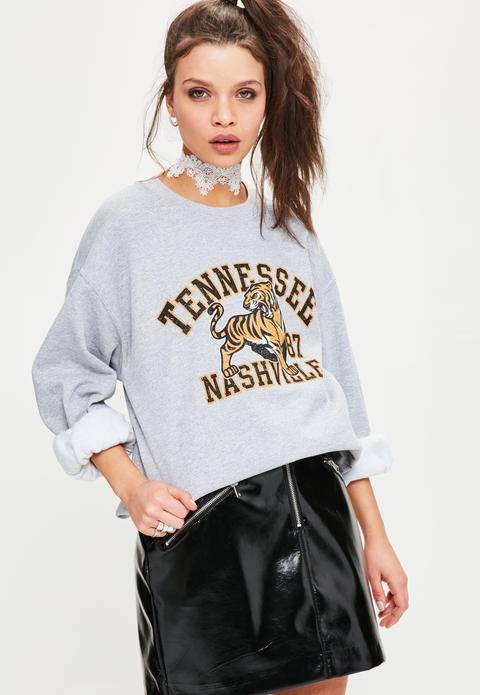 Tennessee Nashville Sweatshirt Grey