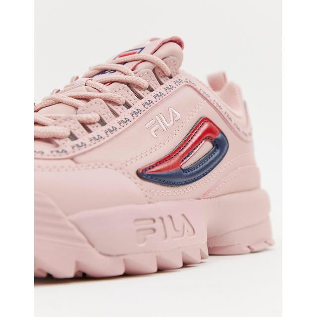 fila disruptor rosa