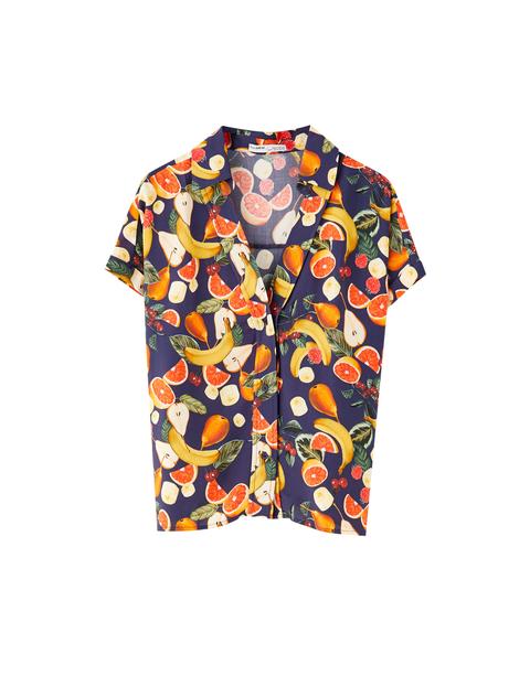 camisa de frutas