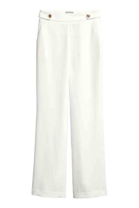 Pantaloni Da Tailleur Ampi